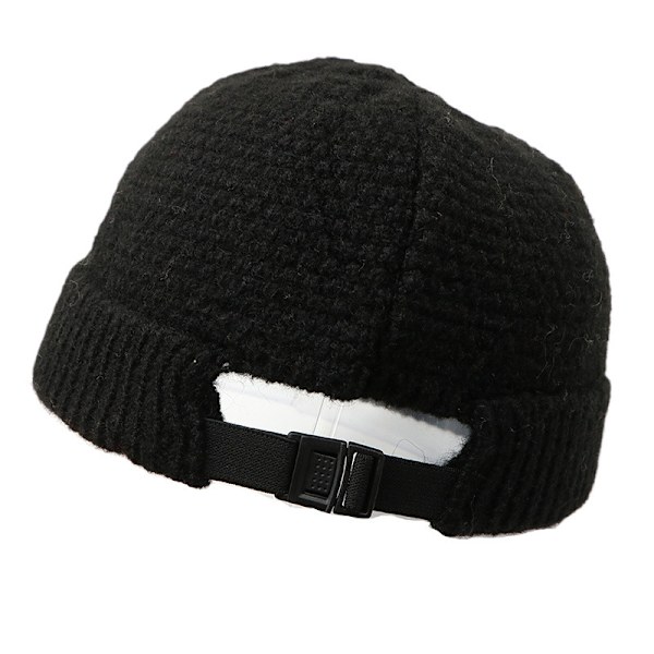 Vinter varm lue beanie lue unisex justerbar spenne gate