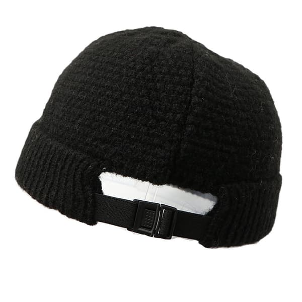 Vinter varm mössa mössa unisex justerbar spänne gata
