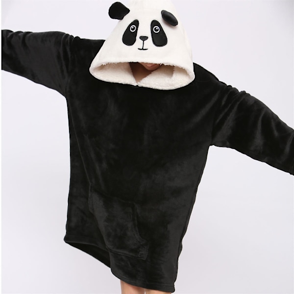 Unisex Oversized Hoodie Panda Snuggle