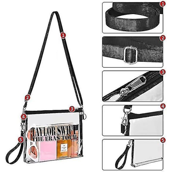 Taylor Clear Bag Stadium Godkjent For Swift Eras-tour (stylea)-y