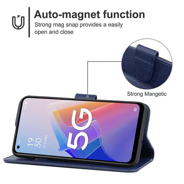 Læder Telefon Cover Til OPPO A96