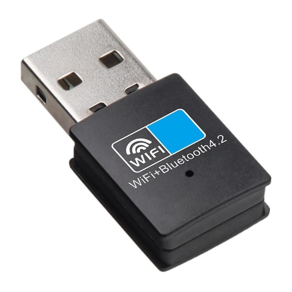 USB Wifi Bluetooth sovitin, Bluetooth 4.2 150mbps Wifi Dongle -verkkokortti, Wifi Bluetooth vastaanotin