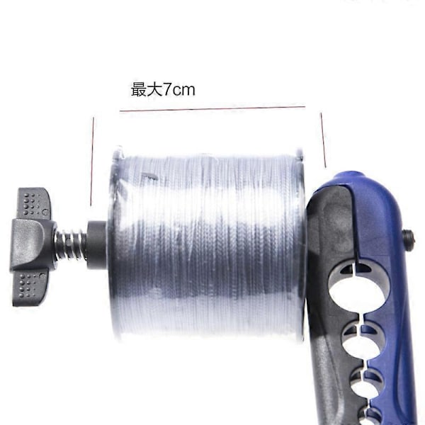 Portabel Universell Fiskelina Spolare Justerbar För Olika Storlekar Spöstativ Lindningsbräda Spole Linlindare Mini Bobbin Rulle