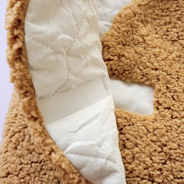 Unisex babyteppe, sovepose med delt ben nyfødt 6M [ca. 1-3 måneder Khaki