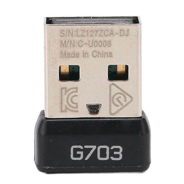 Logitech G703 LIGHTSPEED Trådløs Mus USB Modtager Adapter