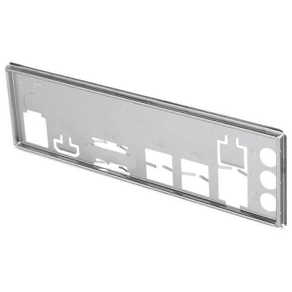 I/O-skjerm Bakplate for B250C B75 12USB B75 8USB Mining Hovedkort IO Baffel Chassis Brakett