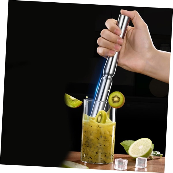 Rustfritt stål potetmoser mynte blender blender stav