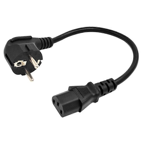 EU Virtajohto Euro Type F Schuko Pistoke IEC C13 Virtalähdekaapeli PC Tietokoneen Näytölle Tulostimelle TV:lle