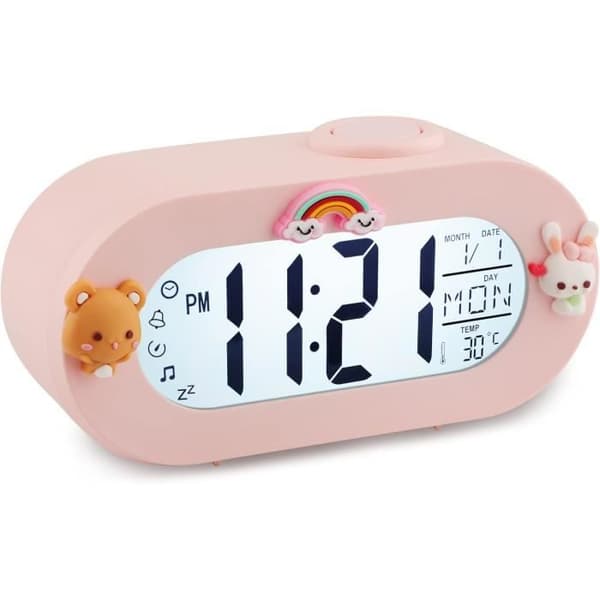 Numeriskt larm - Ej specificerat - Modell ej specificerad - 8 ringsignaler - Snooze-funktion - Flerspråkig display