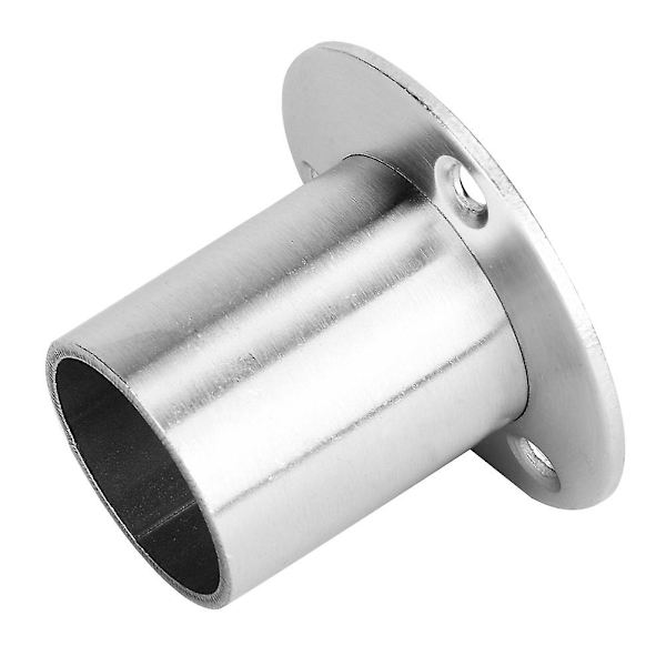 10 stk. rustfrit 25 mm klædeflange sokkel stang holder fortykke flange rør base