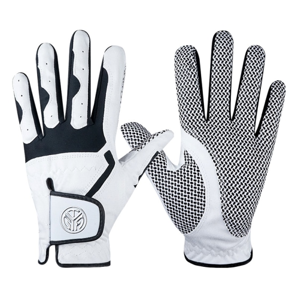 TYGOLF golf gloves men's microfiber cloth non-slip breathable wear-resistant washable（18.5-19cm）