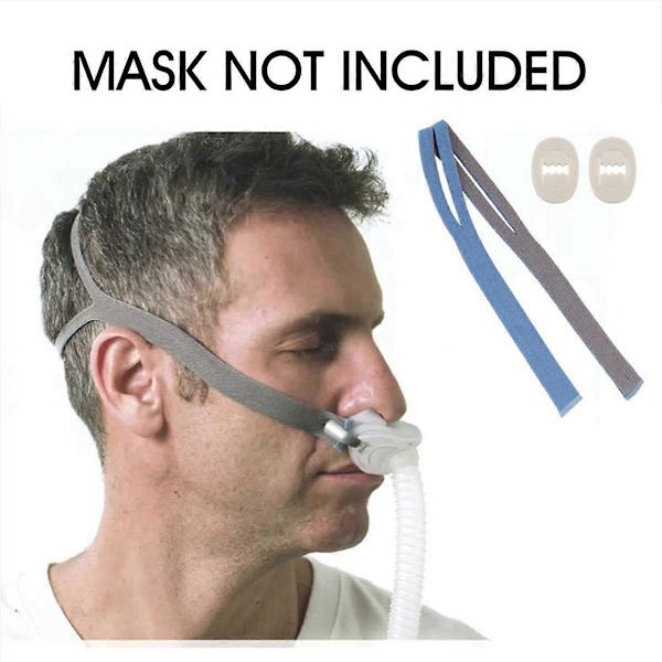 4X P10-päähihnan korvaava hihna, yhteensopiva P10 CPAP-päähihnan kanssa