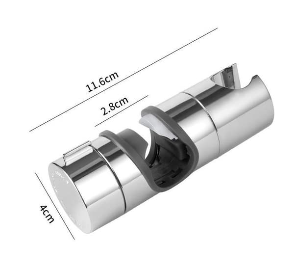 Galvaniseret stigerør til brusepanel - til stangdiameter 18-25mm, 1 stk