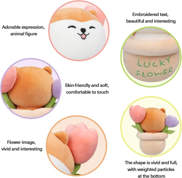Tulip Plush, 9\"  YIY  SMCS.9.27