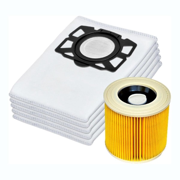 Støvsugerposer Filter Passer til KFI 357 KFI357 KA 40 Erstatningspose for 2.863-314.0WD2 Plus WD3