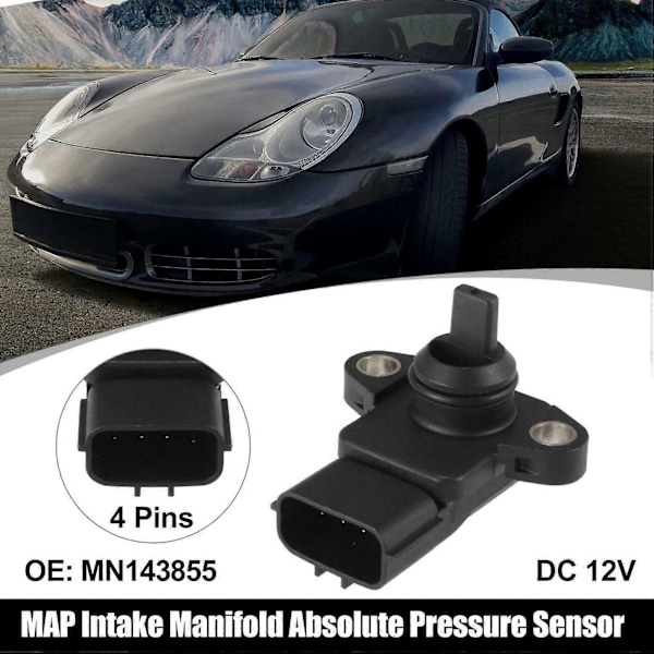 MN143855 E1T42471 Absolut trycksensor insugningsrör för Mitsubishi Lancer 9 Pajeiro Tur