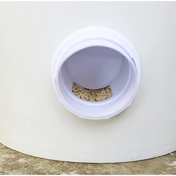 Automatisk kyllingmater, 6 stykker DIY kyllingmater med 1 hullsag,