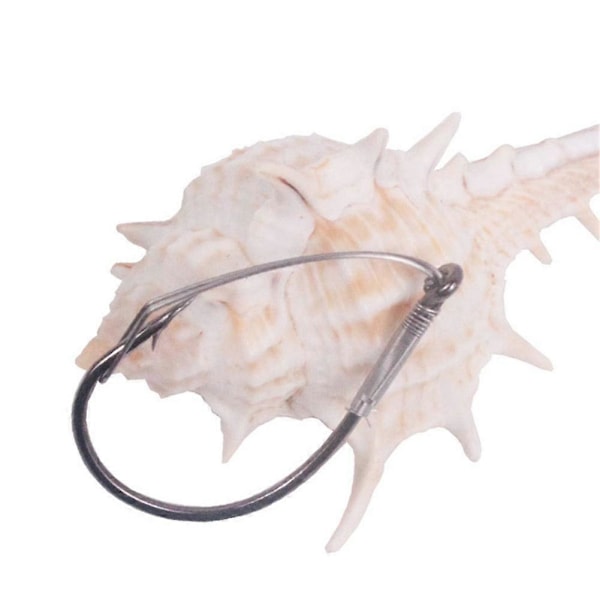 10 stk./Æske Wacky Rig Kroge i Højt Kulstofstål Weedless Modhager Fiskekrog Bred Gab Krog Bas Enkelt Orm Krog Lokkemad Holder Pesca
