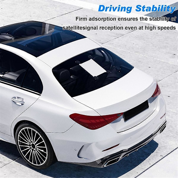 Mini Sugekoppholder Base Mount Starlink Monteringssett for Bil Soltak Frontrute Bakrute