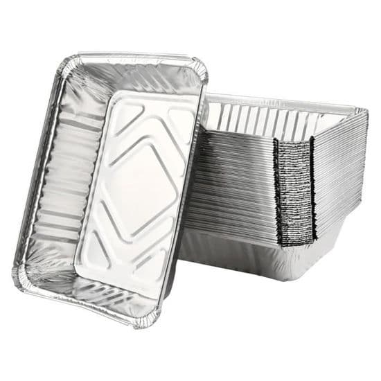 Aluminiumsform - 1000ml - Høy Kvalitet - Engangs - Gris