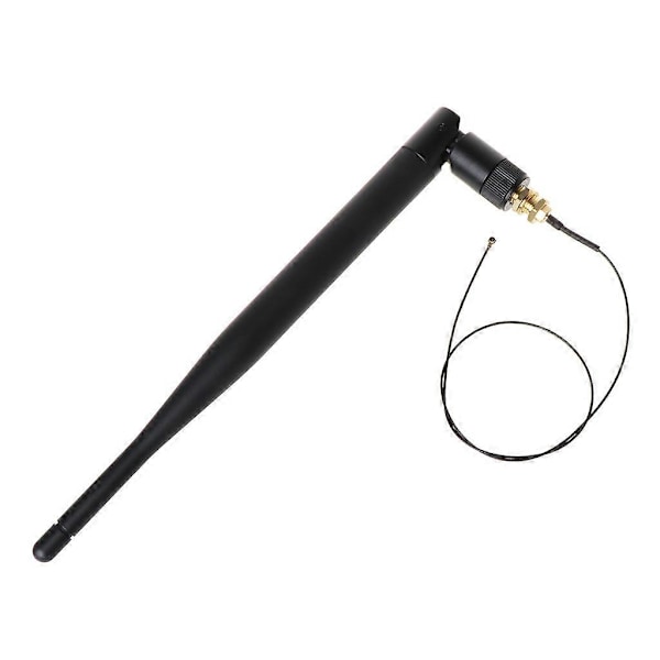 WiFi Antenn 6dBi RP-SMA 12in U.FL IPEX MHF4 till RP-SMA Pigtail Antennset