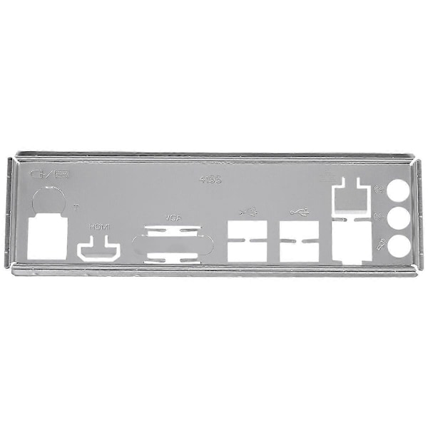I/O-skjerm Bakplate for B250C B75 12USB B75 8USB Mining Hovedkort IO Baffel Chassis Brakett