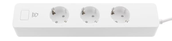 3-vejs stikdåse med 2 USB-porte