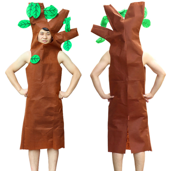 Carnival Easter Day Costume Tree Cosplay Vuxenklänning