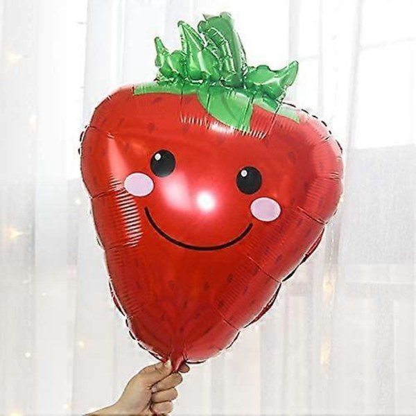 Andre Have Dekorative 8 stk. Frugt Grøntsags Aluminium Folie Balloner til Fest Dekoration Frugt Fødselsdag Aluminium Folie Helium Ballon til Sommerfest