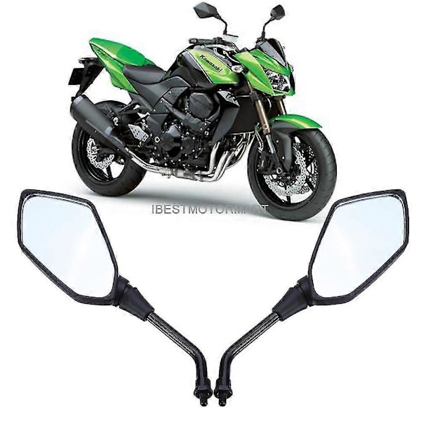 Sidespejle til Kawasaki Z1000 Z750 2004 2005-2011, Er6b Er-6n Er6n 2006-2010, Zrx1200 2001-2008, Zrx1100 1997-2000