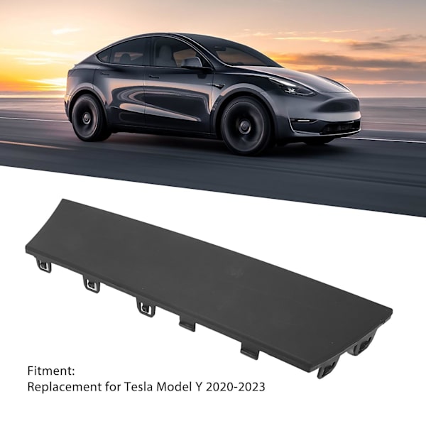 Deksel for tilhengerfeste på bakre støtfanger 1494009 00 B Deksel for slepeøye erstatning for Tesla Model Y 2020 til 2024