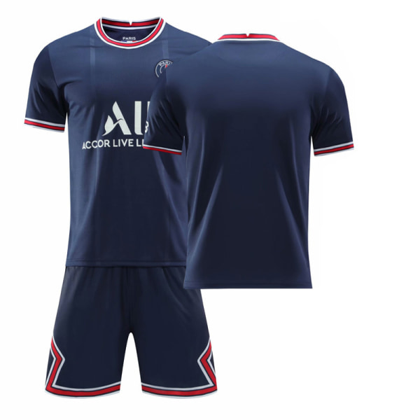 2122 Paris hjemmebanetrøje klassisk nr. 30 stjerne nr. 10 Neymar nr. 7 Mbappe fodbolduniformssæt Z 20#