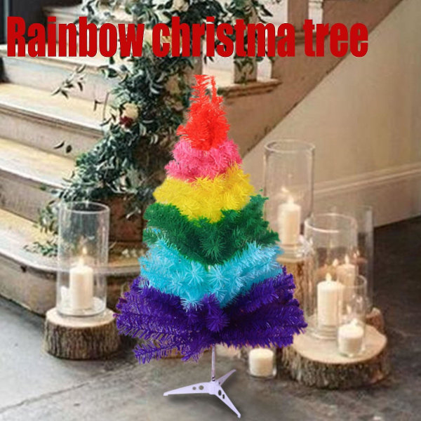 Holiday Ornaments Creative Rainbow juletræ Juletræ dekoration