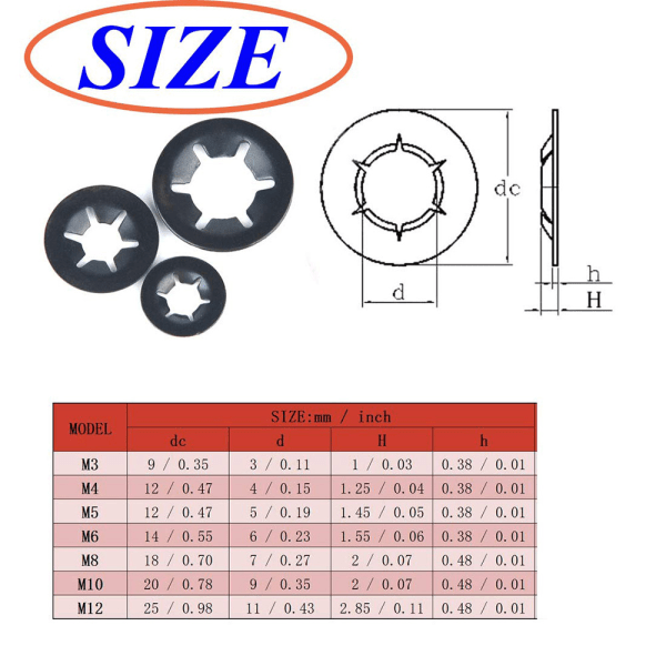 Plum Blossom Hole Holder Ring Lager Clip 65 Mongolian Steel-260stk