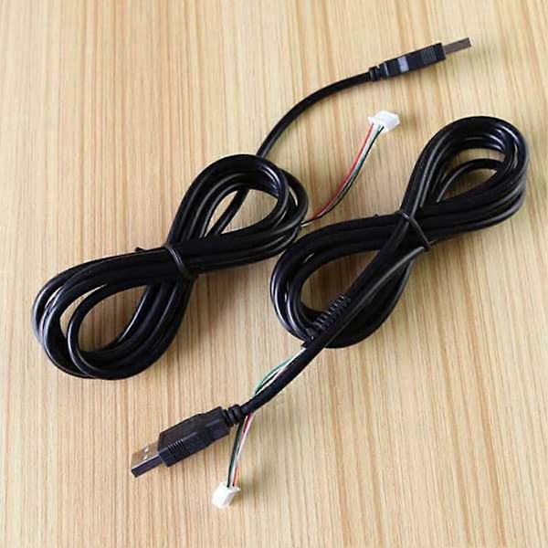 2X Zero Delay Arcade DIY Kit USB Encoder PC til Joystick for 5pin Joystick & 2.8mm Knap