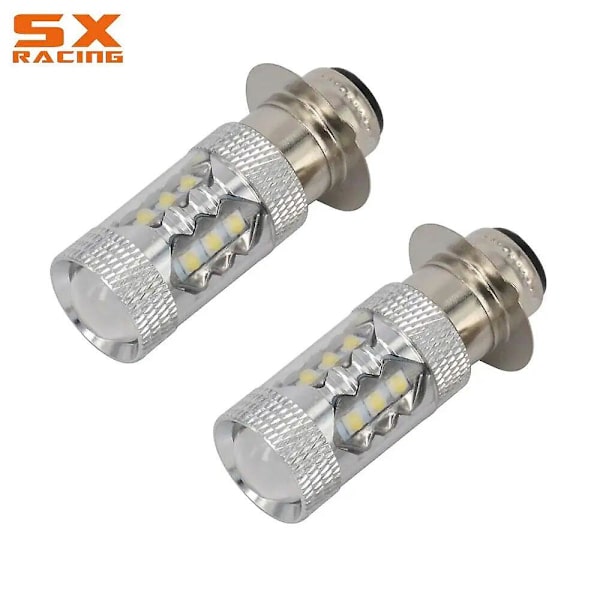 80w 2kpl Led-ajovalopolttimo Yamaha Big Bear Warrior Banshee Kodiak Grizzly Rhino Ttr Yfz Yfm 225 250 350 400 450 600 660 700