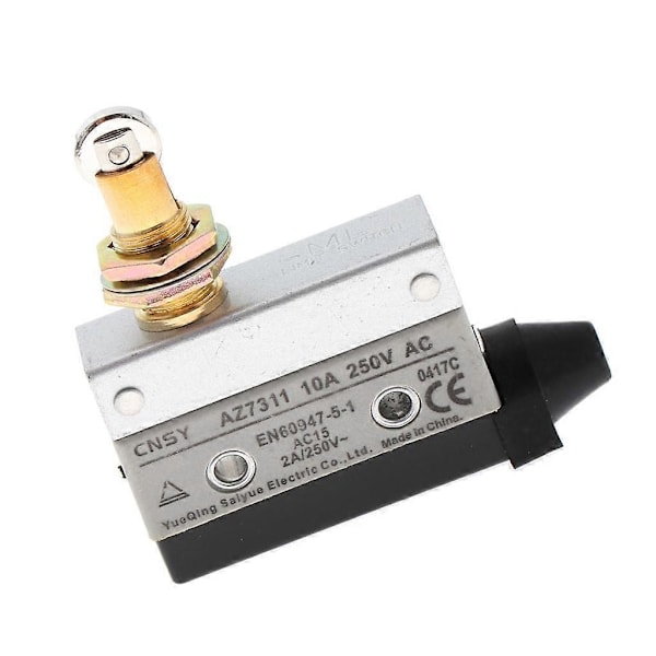 Premium AZ7311 Gränslägesbrytare, Panelmonterad Rullkolv 10A 250V