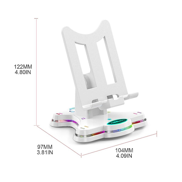 Type-C Opladningsdock Base Konsol Dockingstation Til Switch Oled/switch Lite