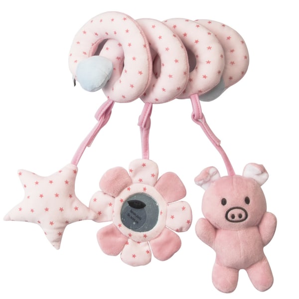 Baby hängande leksaker och barnvagn hänge runt sängen Baby tidig utbildning pink