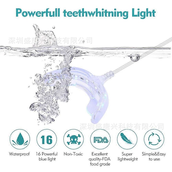 Mundsår Kur Lindring Gingivitis Terapi Led Blåt Lys Terapeutisk Apparat