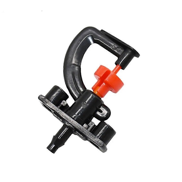 360 graders roterande sprinkler munstycke växthus droppbevattning G Typ upphängningsmunstycke mikro sprinkler 1/4 slang 100st