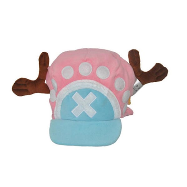 Ny Anime Tony Tony Chopper Mössa Cosplay Plysch Vinterhatt Presenter Ljusblå