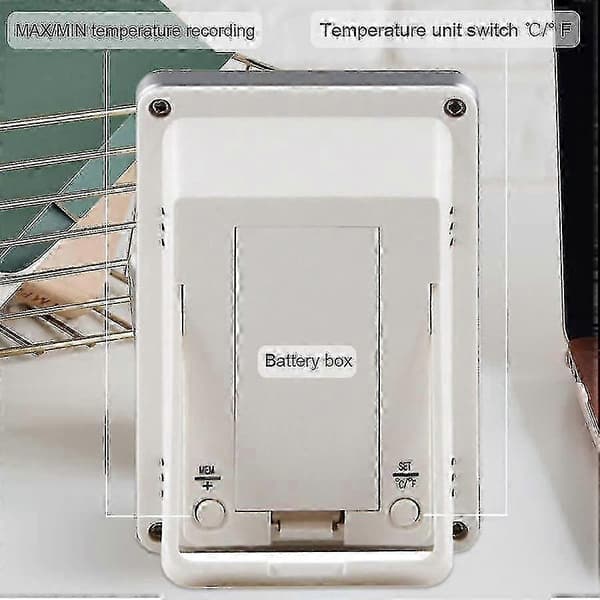 Pool Termometer Digital Wifi Termometer Med Digitalt Pool Termometer, LCD Display, IPX7 Flydende Termometer Til Pool - F