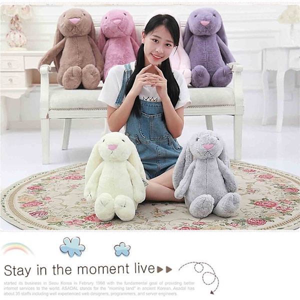 Jellycat Stor Tulip Kanin Myk Kosedyr Stoffdukke Pluss Kosedyr