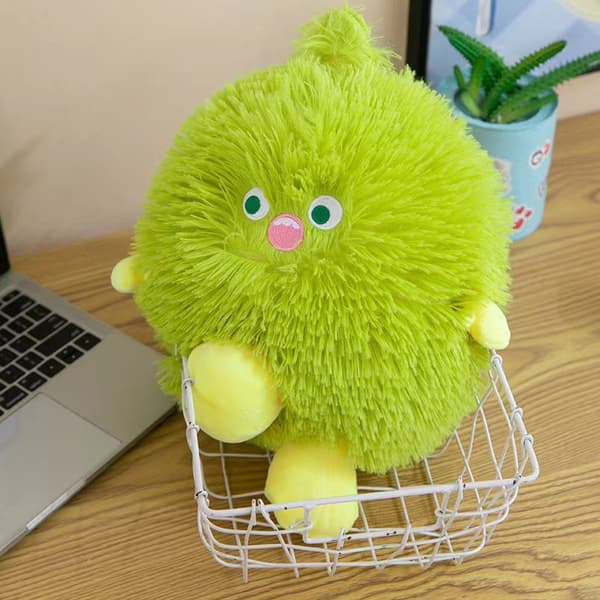 Elf liten monsterdocka present-grön monster 40cm