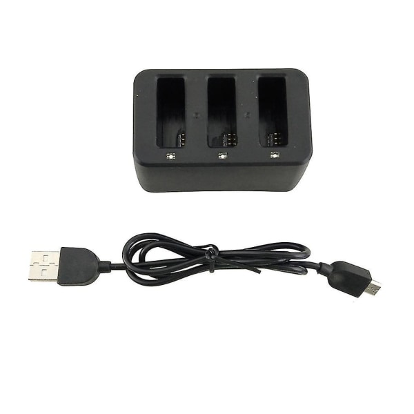 3 i 1 Multi Batterilader Hub Intelligent Hurtiglading for Dji Tello Drone