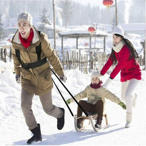 Släddragsele Svart