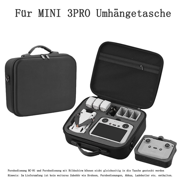 Mini 3 Pro Skal DJI Mini 3 Pro Tilbehør Vandtæt Rigid Transportkuffert