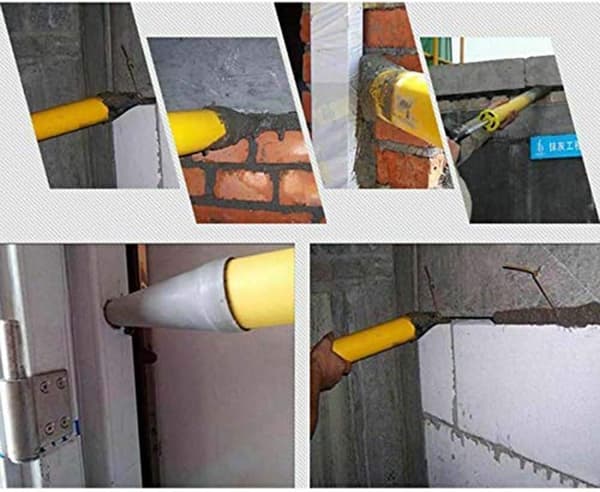 Mørtelpistol med 4 dyser