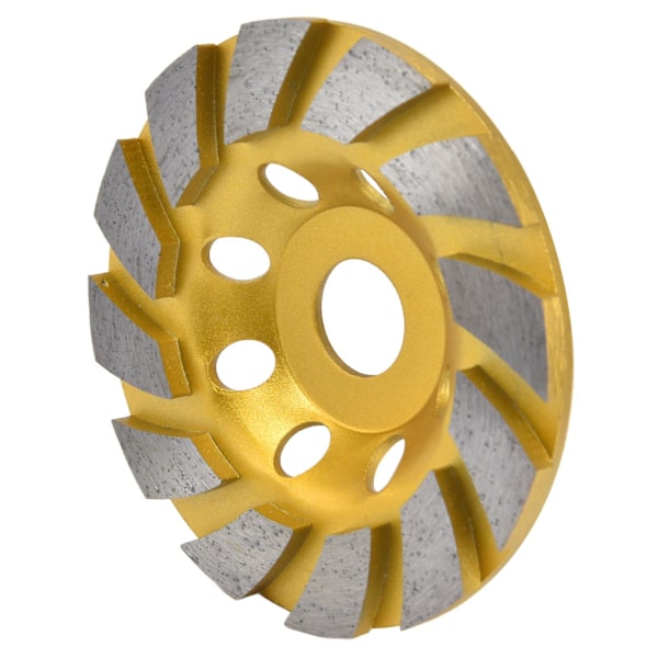115mm Turbo Diamantsegment Koppslip Skive Rask Kutting Betong Slipeskive for Mursliper